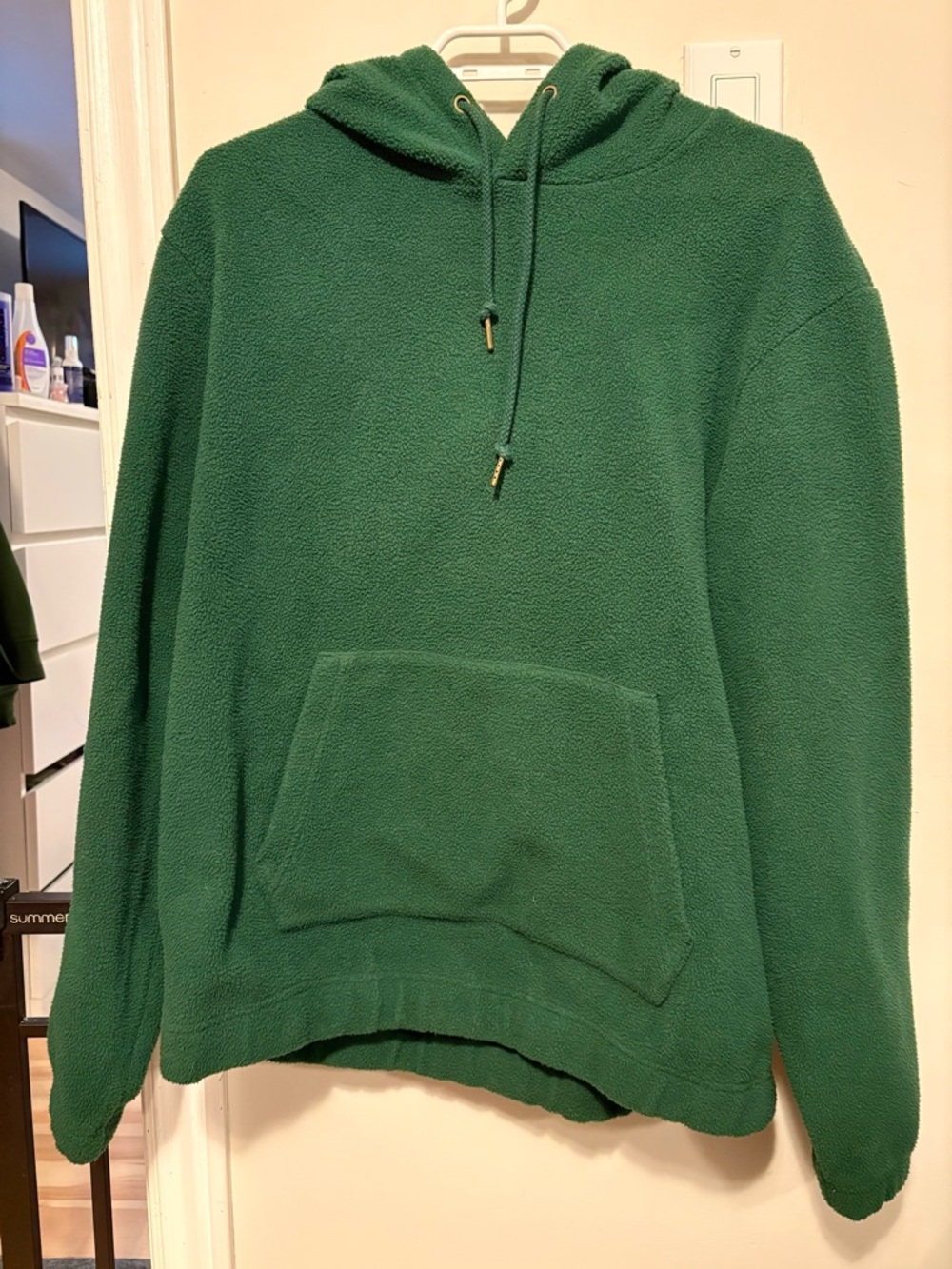 Rhythm Green Fleece Hoodie